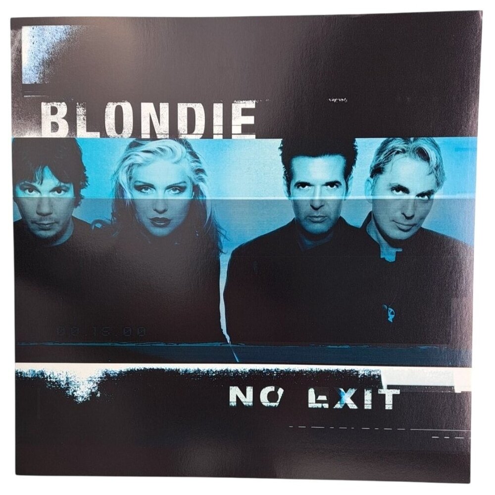 Vintage Blondie No Exit Store Promo Poster 12" X 12" Double Sided Album Artwork